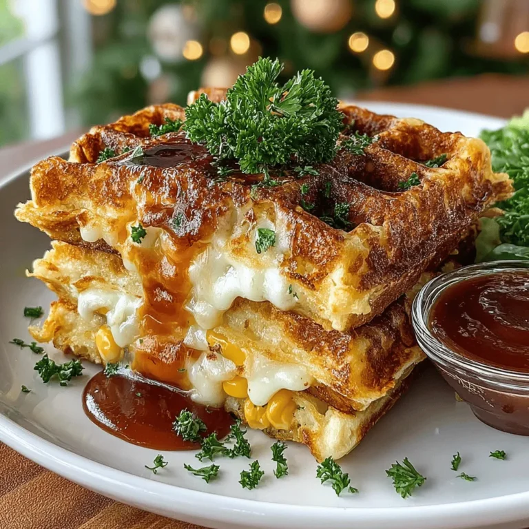 Casseroles have long been celebrated as a go-to comfort food, capable of bringing families together around the dinner table or providing a hearty meal for gatherings with friends. Their versatility allows for endless variations, making them not only convenient but also a canvas for creativity in the kitchen. Among the myriad of casserole recipes, the Sweet Corn & Cheddar Waffle Casserole stands out as a delightful and unexpected twist on traditional fare. This dish marries the classic elements of a comforting casserole with the playful texture of waffles, creating a meal that is both satisfying and fun.