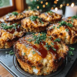 When it comes to family meals and gatherings, few dishes strike the perfect balance between comfort and health as effectively as Turkey Meatloaf Minis. These delightful little bites are not only a healthier alternative to traditional meatloaf but also pack a flavorful punch that appeals to both adults and children alike. With the rising popularity of meal prepping and the need for quick weeknight dinners, the versatility of mini meatloaves makes them a go-to option for busy households.