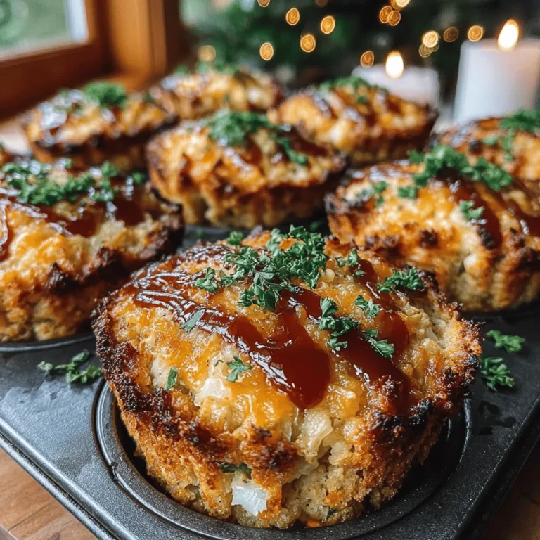 When it comes to family meals and gatherings, few dishes strike the perfect balance between comfort and health as effectively as Turkey Meatloaf Minis. These delightful little bites are not only a healthier alternative to traditional meatloaf but also pack a flavorful punch that appeals to both adults and children alike. With the rising popularity of meal prepping and the need for quick weeknight dinners, the versatility of mini meatloaves makes them a go-to option for busy households.