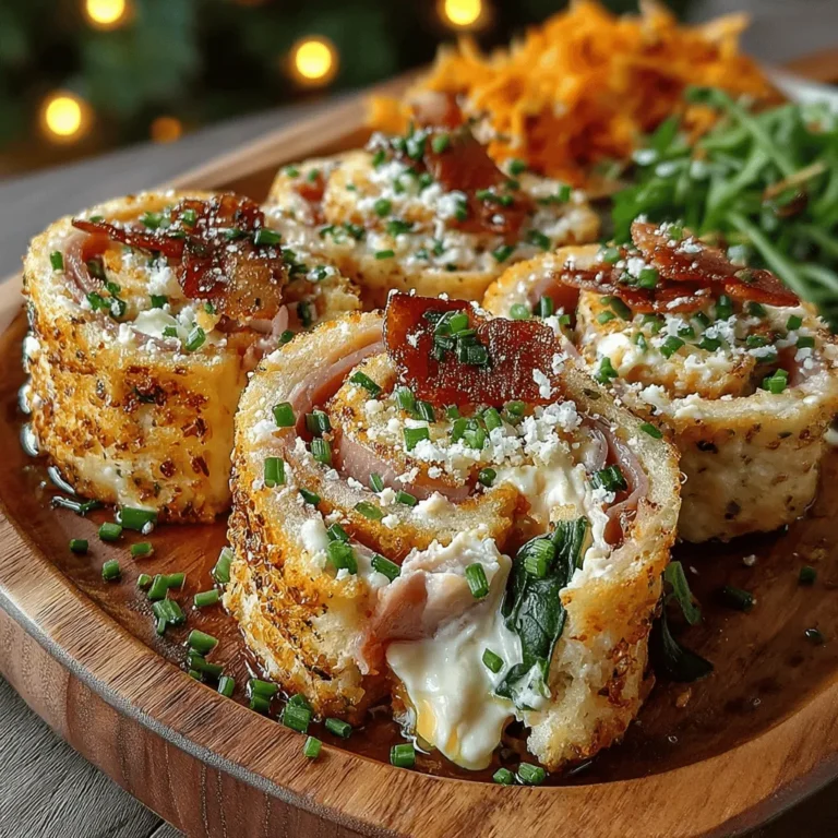 Savory ham and cheese pinwheels are an irresistible combination of flavors and textures that make for a perfect snack or appetizer. These delightful bites are not only easy to prepare but also incredibly versatile, appealing to both children and adults alike. Whether served at a birthday party, a family picnic, or simply as a quick afternoon snack, these pinwheels are sure to be a hit.