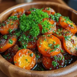 To elevate the flavor profile of your Sweet & Sticky Brown Sugar Glazed Carrot Coins, the strategic addition of spices is essential. The key to achieving an evenly distributed spice mixture is to mix them with the brown sugar before adding them to the glaze. This method ensures that the spices meld seamlessly into the mixture and coat the carrot coins uniformly.