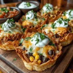 In recent years, the culinary world has seen a surge in unique appetizers that go beyond traditional fare. Quesadilla cups fit perfectly into this trend, offering bite-sized portions that are not only easy to eat but also visually appealing. The charm of finger foods cannot be overstated; they encourage sharing and interaction, making them perfect for social settings. Guests can indulge in a variety of flavors without the need for cumbersome utensils, allowing for a more relaxed and enjoyable dining experience.