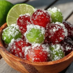 In the realm of wholesome snacks and desserts, frozen grapes hold a special place for their refreshing flavor and delightful texture. The simple act of freezing grapes transforms them into little bursts of sweetness, making them an ideal choice for a guilt-free treat any time of the year. They offer a cooling sensation on hot days, and stand out as a convenient snack option that requires minimal preparation. However, when paired with a sprinkle of lime sugar, these frozen gems reach a new level of deliciousness that is sure to please both kids and adults alike.