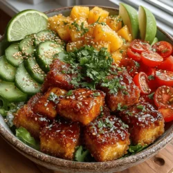 Tropical Tofu & Pineapple Bliss Bowl