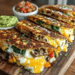 Grilled Veggie Quesadillas