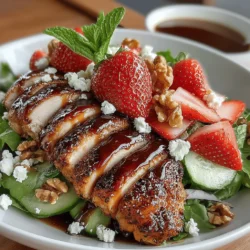 Strawberry & Turkey Salad Bowl: A Refreshing and Nutritious Meal