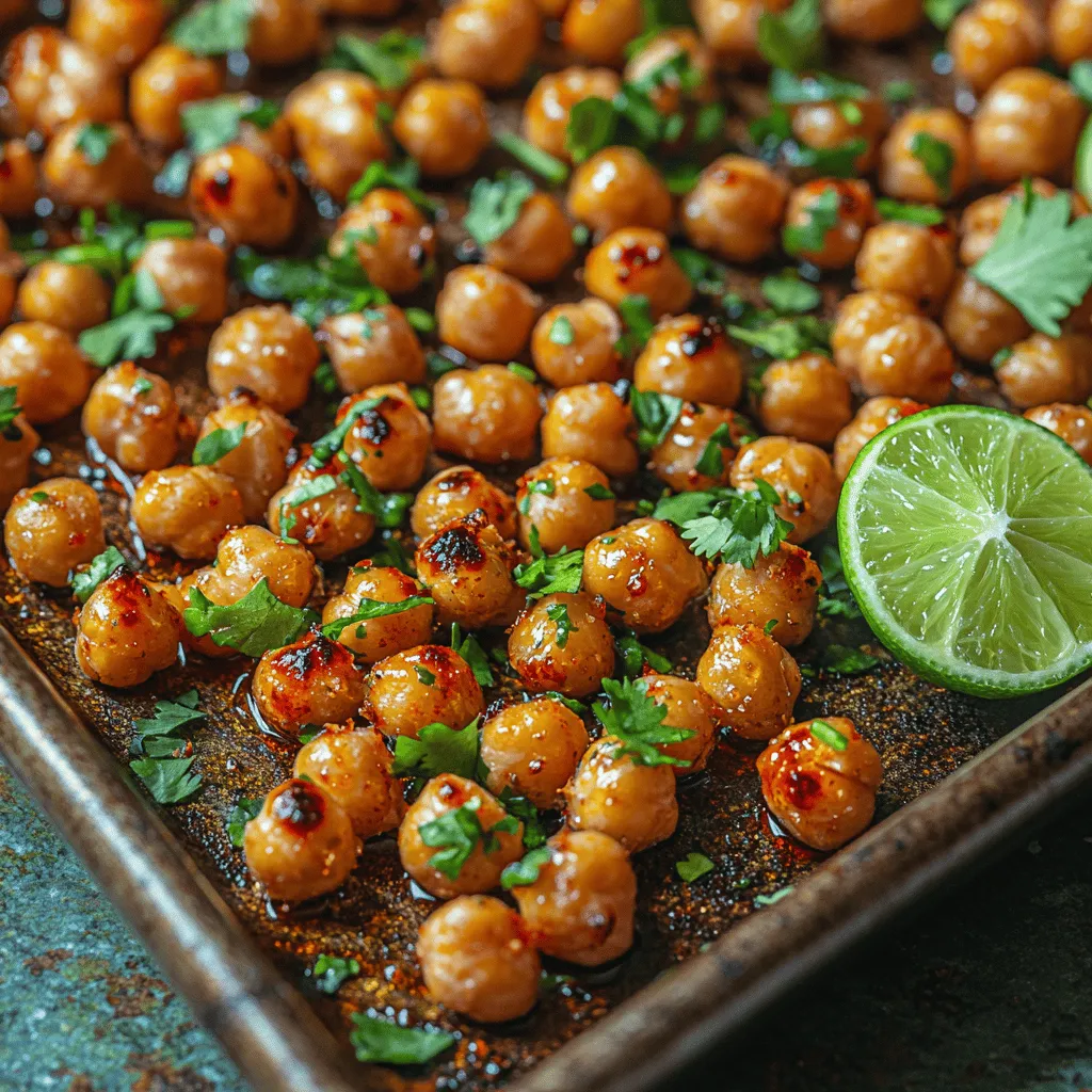 In the ever-evolving world of healthy snacking, Sizzling Crunchy Sriracha Roasted Chickpeas stand out as a deliciously addictive option that appeals to health-conscious individuals and snack lovers alike. These chickpeas, roasted to perfection, are not only packed with flavor but also provide a nutritious alternative to traditional snacks. Whether enjoyed alone as a satisfying nibble, sprinkled over salads for added crunch, or served as a fun appetizer at gatherings, they effortlessly blend versatility with taste.