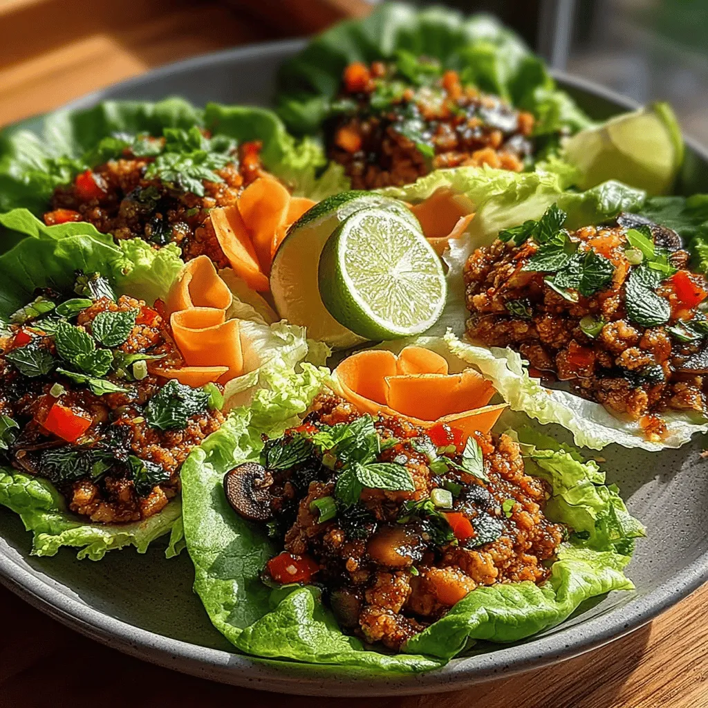 Thai cuisine is celebrated worldwide for its vibrant flavors, aromatic herbs, and bold spices. It offers a delightful balance of sweet, sour, salty, and spicy, making each dish an adventure for the taste buds. Among the myriad of dishes that Thai cooking has to offer, Spicy Thai Basil Chicken Lettuce Wraps stand out as a refreshing and flavorful option that embodies the essence of Thai culinary artistry.