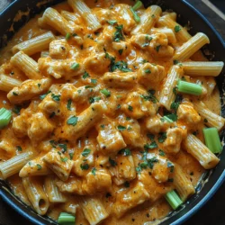 If you’re searching for a dish that combines comfort, spice, and creamy goodness, look no further than Spicy Cheesy Buffalo Chicken Pasta. This enticing recipe fuses the bold flavors of buffalo chicken with the satisfying texture of pasta, creating a dish that is both hearty and irresistible. Each bite bursts with a delightful medley of spices and creaminess, making it a standout choice for any meal.