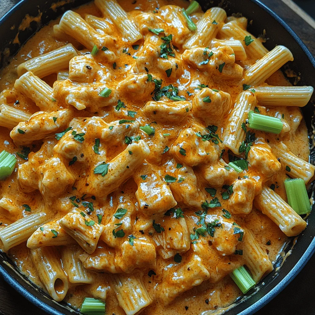 If you’re searching for a dish that combines comfort, spice, and creamy goodness, look no further than Spicy Cheesy Buffalo Chicken Pasta. This enticing recipe fuses the bold flavors of buffalo chicken with the satisfying texture of pasta, creating a dish that is both hearty and irresistible. Each bite bursts with a delightful medley of spices and creaminess, making it a standout choice for any meal.