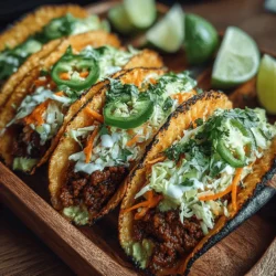Zesty Beef Tacos with Lemon Slaw