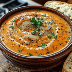 Creamy Roasted Carrot Soup Recipe: A Comforting Delight