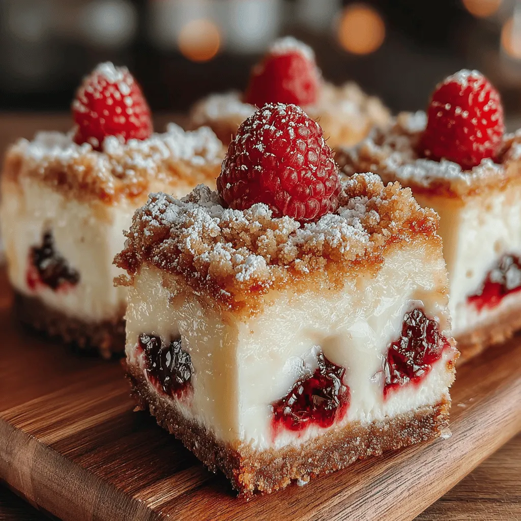 If you’re seeking a dessert that effortlessly marries rich creaminess with a satisfying crunch, look no further than Raspberry Oatmeal Cheesecake Bars. This deliciously unique recipe combines the velvety texture of cheesecake with a hearty oatmeal crust, crowned with the natural sweetness and tartness of fresh or frozen raspberries. Whether you're hosting a family gathering, attending a potluck, or simply indulging in a sweet treat at home, these bars are sure to impress.