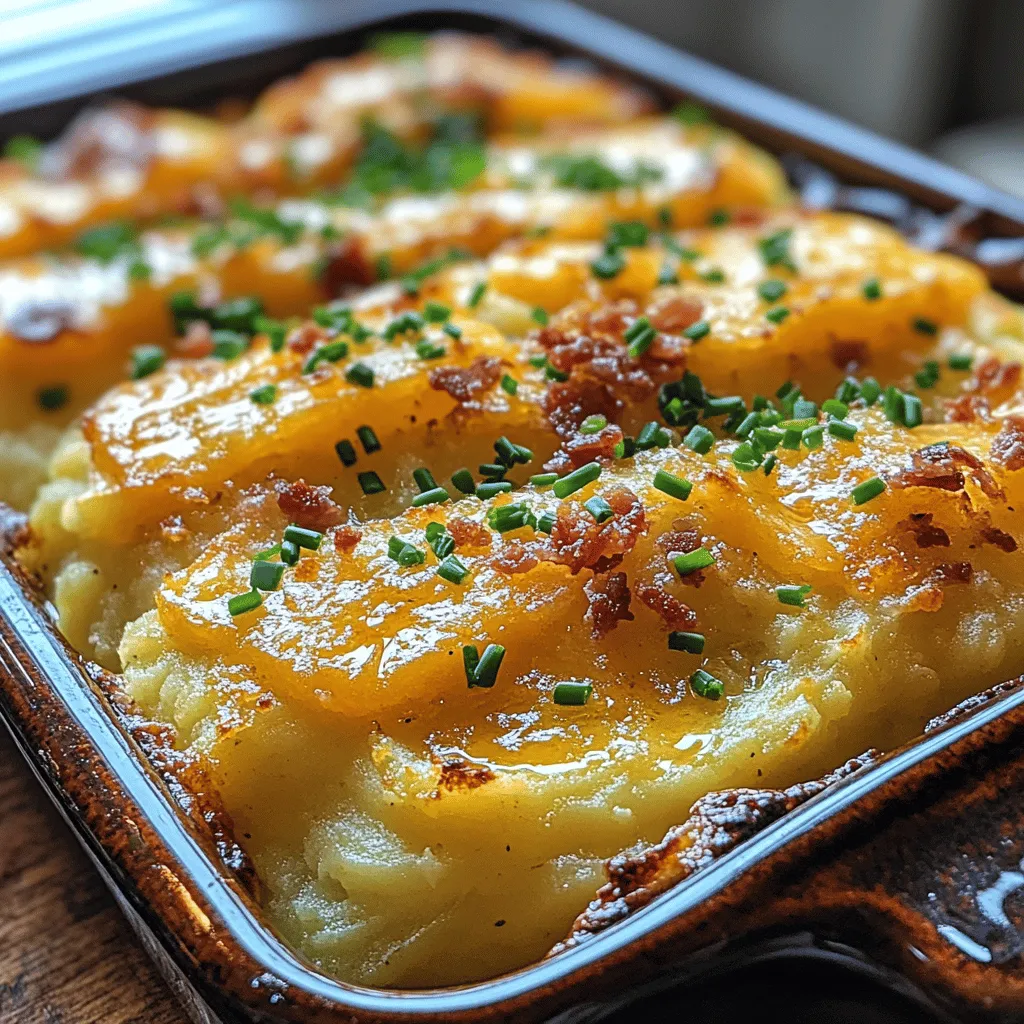 Preparing this casserole is straightforward and incredibly satisfying, making it a great choice for cooks of all skill levels. Follow these steps to create your Cheesy Bacon Bliss Mashed Potato Casserole.