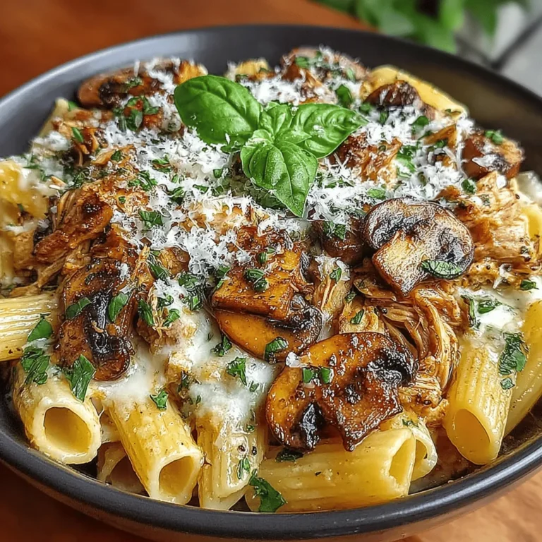 There’s something truly magical about the aroma of a home-cooked meal wafting through the house, especially on a chilly evening. I remember the first time I made this Crockpot Balsamic Chicken and Mushroom Pasta; it was a gray, rainy day, and I needed something simple yet comforting to lift the spirits of my family. As the ingredients blended together in the slow cooker, the rich, tangy scent of balsamic vinegar mixed with earthy mushrooms and savory chicken filled the air, creating an atmosphere of warmth and anticipation. Little did I know that this dish would quickly become a family favorite, a recipe I’d turn to time and again when I wanted to serve something hearty without spending hours in the kitchen.