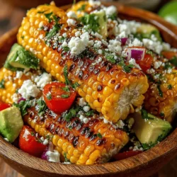 As summer approaches, the desire for fresh, vibrant dishes becomes paramount, and there's no better way to celebrate the season than with a Fiesta Grilled Corn Salad. This lively dish is not only brimming with color but also packed with flavor, making it an ideal addition to any summer gathering, barbecue, or picnic. The combination of fresh ingredients creates a delightful medley that caters to various dietary preferences, from vegetarian to gluten-free. What makes this salad particularly appealing is its ease of preparation; in just a few simple steps, you can elevate any meal into a fiesta of flavors.