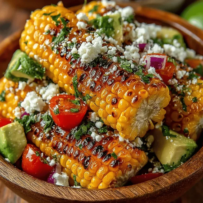 As summer approaches, the desire for fresh, vibrant dishes becomes paramount, and there's no better way to celebrate the season than with a Fiesta Grilled Corn Salad. This lively dish is not only brimming with color but also packed with flavor, making it an ideal addition to any summer gathering, barbecue, or picnic. The combination of fresh ingredients creates a delightful medley that caters to various dietary preferences, from vegetarian to gluten-free. What makes this salad particularly appealing is its ease of preparation; in just a few simple steps, you can elevate any meal into a fiesta of flavors.