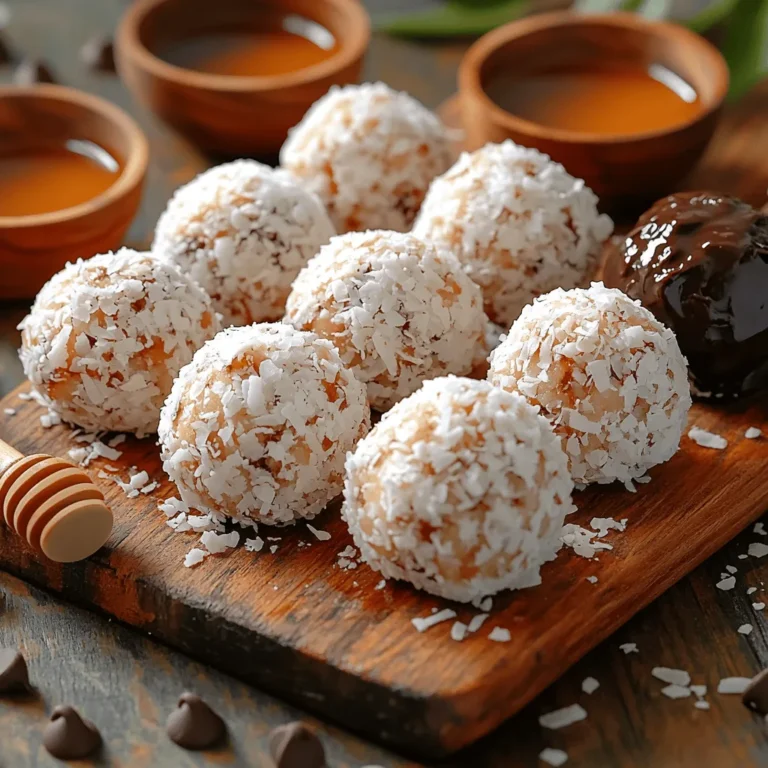 In a world where healthy eating is increasingly prioritized, sweet treats have not been left behind. Today, more people are seeking alternatives to traditional desserts that satisfy their sweet cravings while also nourishing their bodies. Sweet Coconut Almond Balls are one such delightful creation that perfectly balances taste and nutrition. These bite-sized snacks are not only delicious but also versatile enough to suit various occasions, whether you’re hosting a gathering, preparing a post-workout snack, or simply indulging in a guilt-free treat.