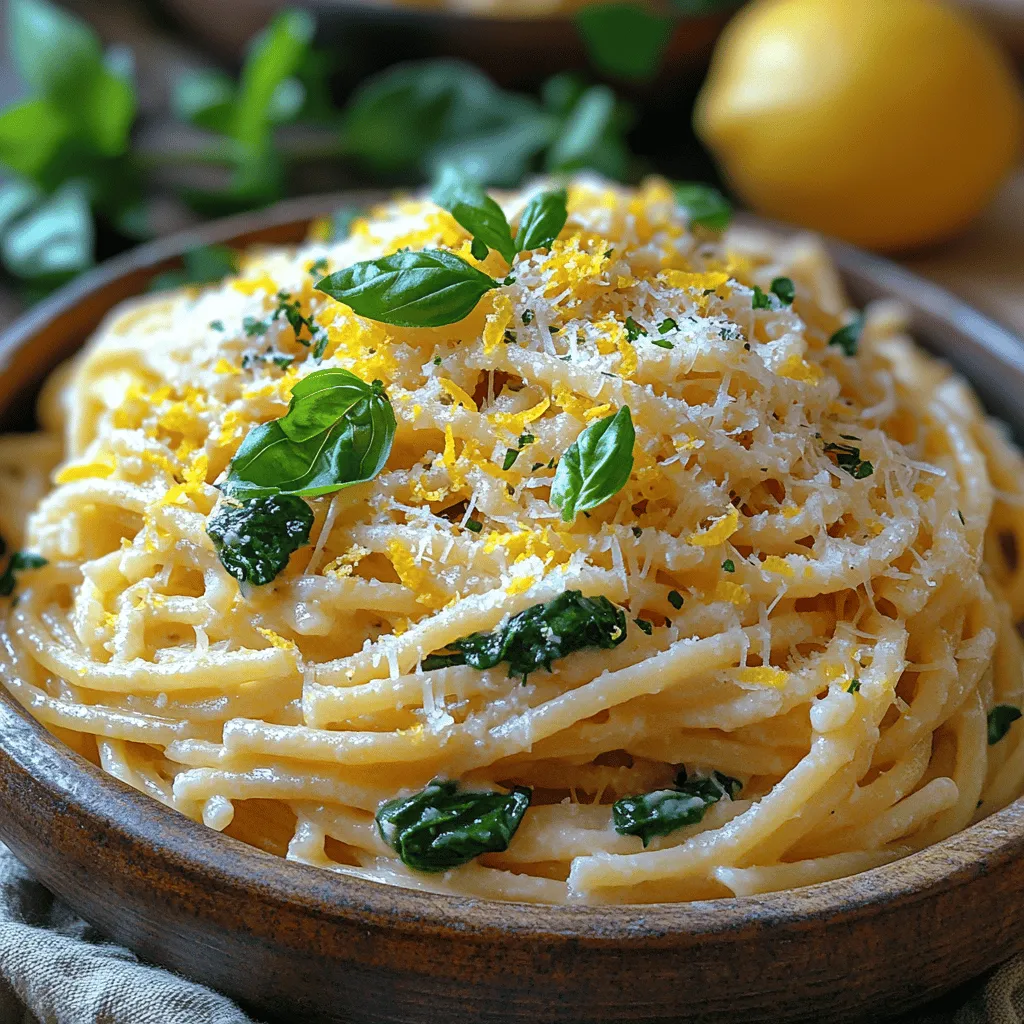 When it comes to pasta dishes that tantalize the taste buds and evoke a sense of comfort, Zesty Lemon Dream Pasta stands out as a vibrant and refreshing option. This recipe combines the bright, invigorating flavors of lemon with a creamy texture that envelops each strand of pasta, creating a delightful dish that appeals to both the palate and the senses. Whether you're looking to impress guests at a dinner party or simply seeking a quick and flavorful meal on a busy weeknight, this pasta is sure to become a staple in your culinary repertoire.