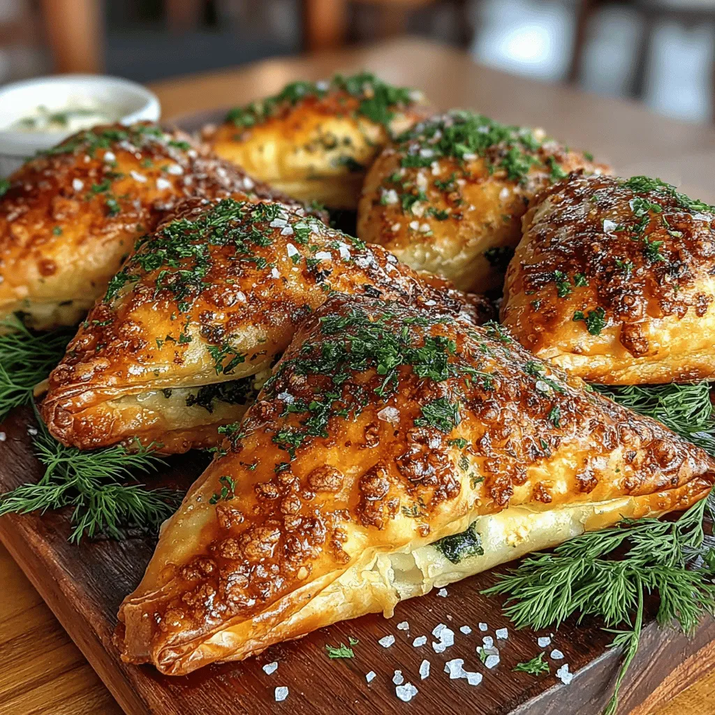 Spanakopita, a cherished dish from Greek cuisine, encapsulates the essence of Mediterranean cooking with its delightful combination of flaky pastry and savory filling. This traditional Greek pie, typically made with layers of crisp phyllo dough, features a rich blend of fresh spinach and creamy feta cheese, creating a symphony of flavors and textures that are simply irresistible. The appeal of spanakopita lies not only in its deliciousness but also in its versatility; whether served as an elegant appetizer at a dinner party or as a satisfying main course alongside a fresh salad, spanakopita triangles are sure to please any palate.