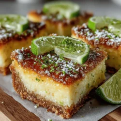 Lime bars are a beloved dessert that has captured the hearts of many with their delightful blend of tartness and sweetness. These treats, often found in bakeries and home kitchens alike, are a staple for summer gatherings, picnics, and celebrations. However, if you’re looking to elevate this classic recipe, then the Zesty Heat Lime Bars are an exciting twist that you won’t want to miss. Infusing a hint of spice into the traditional lime bar recipe creates a unique flavor profile that tantalizes the taste buds.