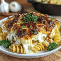 Now that we have our ingredients ready, let’s dive into the preparation steps that will lead you to a delicious cheesy pasta dish.