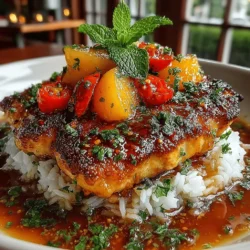 Sweet Summer Bliss: Peach Glazed Chicken