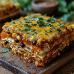 Tex-Mex Chicken Enchilada Bake Recipe