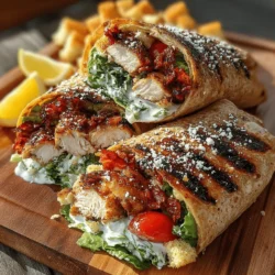 Grilled Chicken Caesar Salad Wraps: A Complete Guide to Flavorful Meal Prep