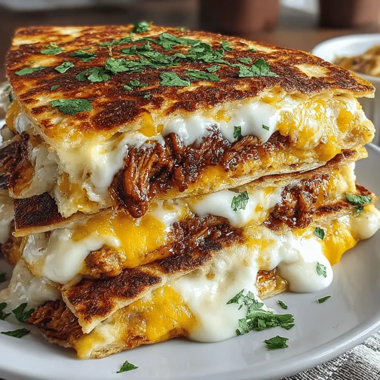 When it comes to comfort food, few dishes rival the allure of a well-made quesadilla. The Cheddar Jalapeño Chicken Quesadilla Bake takes this beloved classic to a whole new level, combining the rich creaminess of cheese with the bold kick of jalapeños for a dish that is both satisfying and indulgent. This recipe is not just a meal; it’s an experience that brings together family and friends, making it perfect for cozy family dinners, lively game days, or festive potlucks.