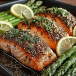 Zesty Lemon Dill Salmon with Asparagus: Complete Guide to Preparation and Serving