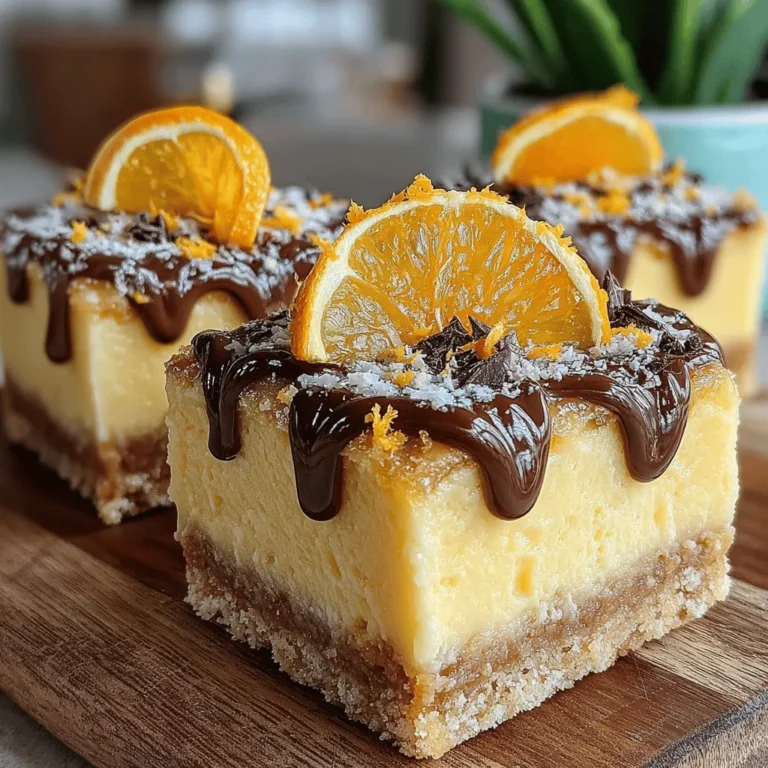 If you're on the lookout for a vibrant and refreshing dessert that captures the essence of sunny days, look no further than Sunny Citrus Dream Bars. These delightful treats combine the bright flavors of fresh oranges with the creamy texture of coconut milk, making them an ideal choice for warm weather gatherings or simply as a delightful pick-me-up. Their luscious, tangy-sweet taste not only pleases the palate but also evokes feelings of nostalgia, reminding us of sunny afternoons spent enjoying citrus treats.