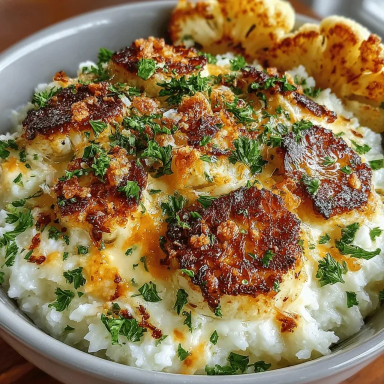 The foundation of creamy cauliflower garlic rice is, of course, the cauliflower itself. To begin, select a fresh head of cauliflower. Remove the leaves and stem, then cut it into florets. For ricing, it's crucial to achieve the right consistency.