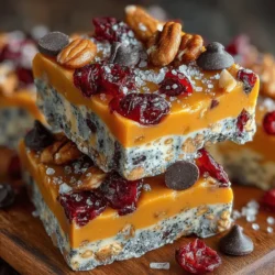 When making the Autumn Bliss Pumpkin Yogurt Bark, achieving an even layer of yogurt is essential for both aesthetics and texture. To start, choose a baking sheet with a rim or a shallow dish that’s lined with parchment paper. This base will help prevent sticking and make the final product easier to remove.