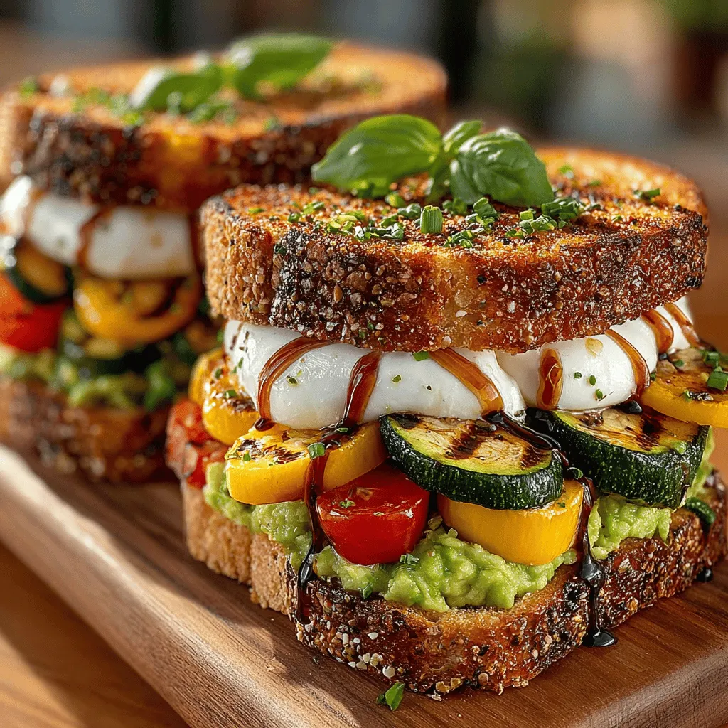 In recent years, the popularity of vegetarian sandwiches has surged, as more people embrace plant-based diets and seek out healthier meal options. Among the myriad of choices available, the Grilled Garden Delight Sandwich stands out for its vibrant flavors and fresh ingredients. This delightful sandwich not only satisfies taste buds but also caters to those looking for wholesome, nutritious meals. Packed with seasonal vegetables and complemented by creamy avocado and fresh mozzarella, the Grilled Garden Delight Sandwich is a perfect representation of how delicious vegetarian cuisine can be.