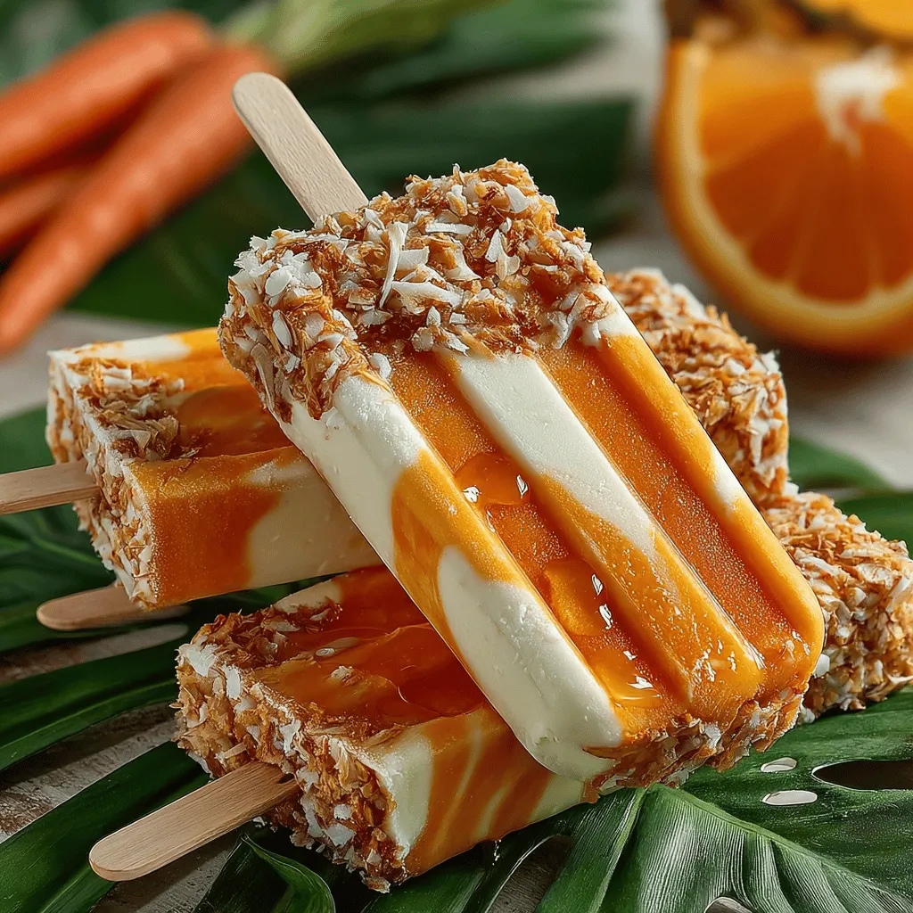 As the weather warms up, homemade popsicles have become a popular treat for families looking to cool off while enjoying something sweet and refreshing. These frozen delights are not only a fun activity for the kids but also give you the opportunity to control the ingredients, ensuring you create a healthy snack that everyone can enjoy. One standout recipe that combines both nutrition and flavor is the Tropical Refreshing Carrot Pineapple Yogurt Pops. This delightful treat is not only delicious but also packed with wholesome ingredients that contribute to a balanced diet.