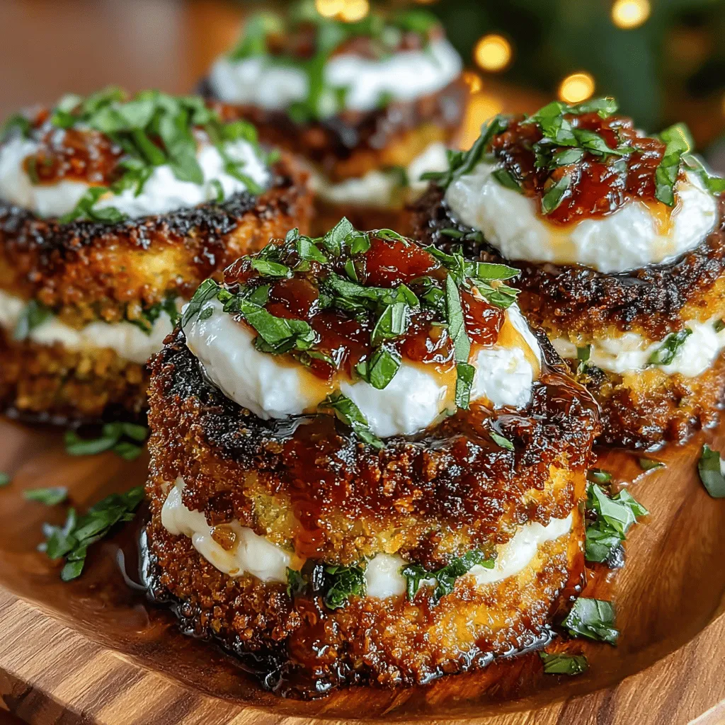 If you're seeking a scrumptious vegetarian dish that combines rich flavors with a delightful presentation, look no further than Mini Eggplant Parmesan Skillet Cups. This innovative take on the classic Italian favorite encapsulates all the beloved elements of eggplant Parmesan—layers of tender eggplant, savory marinara sauce, and gooey cheese—presented in charming, single-serving cups perfect for sharing. Whether served as an appetizer at a dinner party or a cozy weeknight meal, these skillet cups are bound to impress both vegetarians and meat-lovers alike.