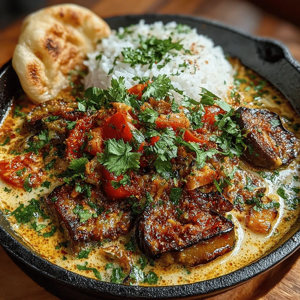 When it comes to quick and satisfying meals, few dishes can rival the Spicy One-Pan Eggplant Curry. This vibrant dish is not only a culinary delight but also a celebration of the rich flavors and textures that eggplant can bring to the table. With its roots deeply embedded in various global cuisines, eggplant serves as an incredibly versatile ingredient, capable of absorbing and enhancing spices and flavors, making it an ideal candidate for a hearty curry.