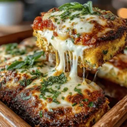 Eggplant Parmesan Zucchini Bake is a delightful dish that perfectly embodies the essence of comforting, vegetarian cuisine. This recipe combines the rich, savory flavors of eggplant and zucchini, showcasing their versatility and appeal in a way that is both satisfying and nourishing. As the popularity of plant-based meals continues to rise, this dish stands out for its ability to deliver hearty flavor without the need for meat, making it an ideal choice for anyone looking to indulge in a wholesome meal.