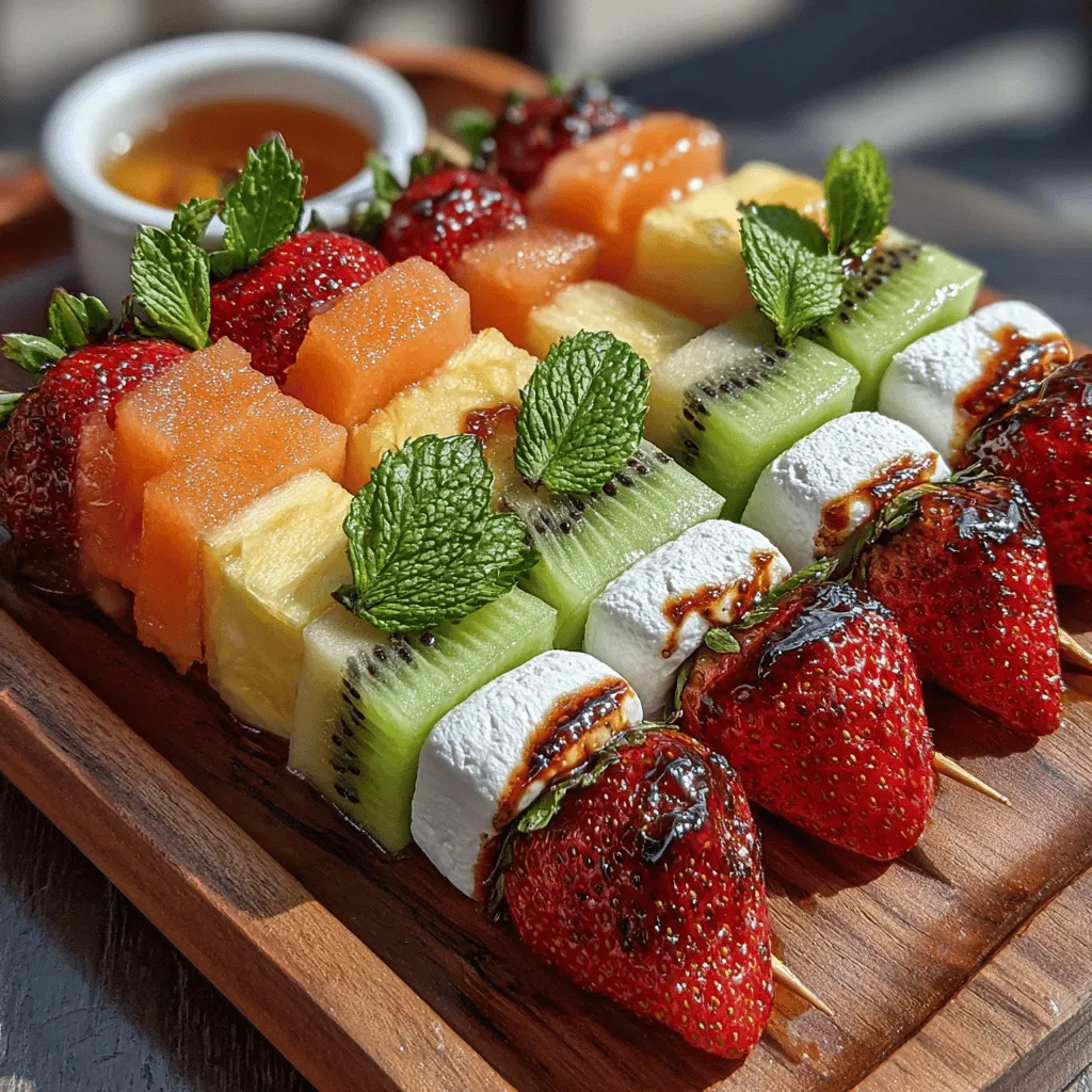As the conversation around healthy eating continues to gain momentum, more individuals and families are seeking out innovative and enjoyable ways to incorporate nutritious options into their daily diets. Among the myriad of healthy snacking possibilities, Fruity Fun Snack Skewers stand out as a colorful and enticing choice. These skewers not only bring a burst of flavor but also offer a multitude of health benefits, making them an ideal snack for a variety of occasions—be it a lively party, a sunny picnic, or a nutritious addition to kids' lunchboxes.