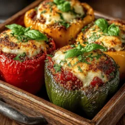 Neapolitan Stuffed Peppers Delight Recipe