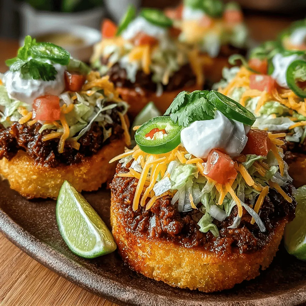 When it comes to appetizers that are both fun and easy to share, mini taco salad bites stand out as a crowd-pleasing favorite. These delightful little bites pack all the bold flavors of a classic taco into a convenient, bite-sized form, making them perfect for any gathering. Whether you're hosting a lively game night, throwing a birthday bash, or simply enjoying a casual family dinner, these mini taco salad bites are sure to impress your guests and satisfy their cravings.