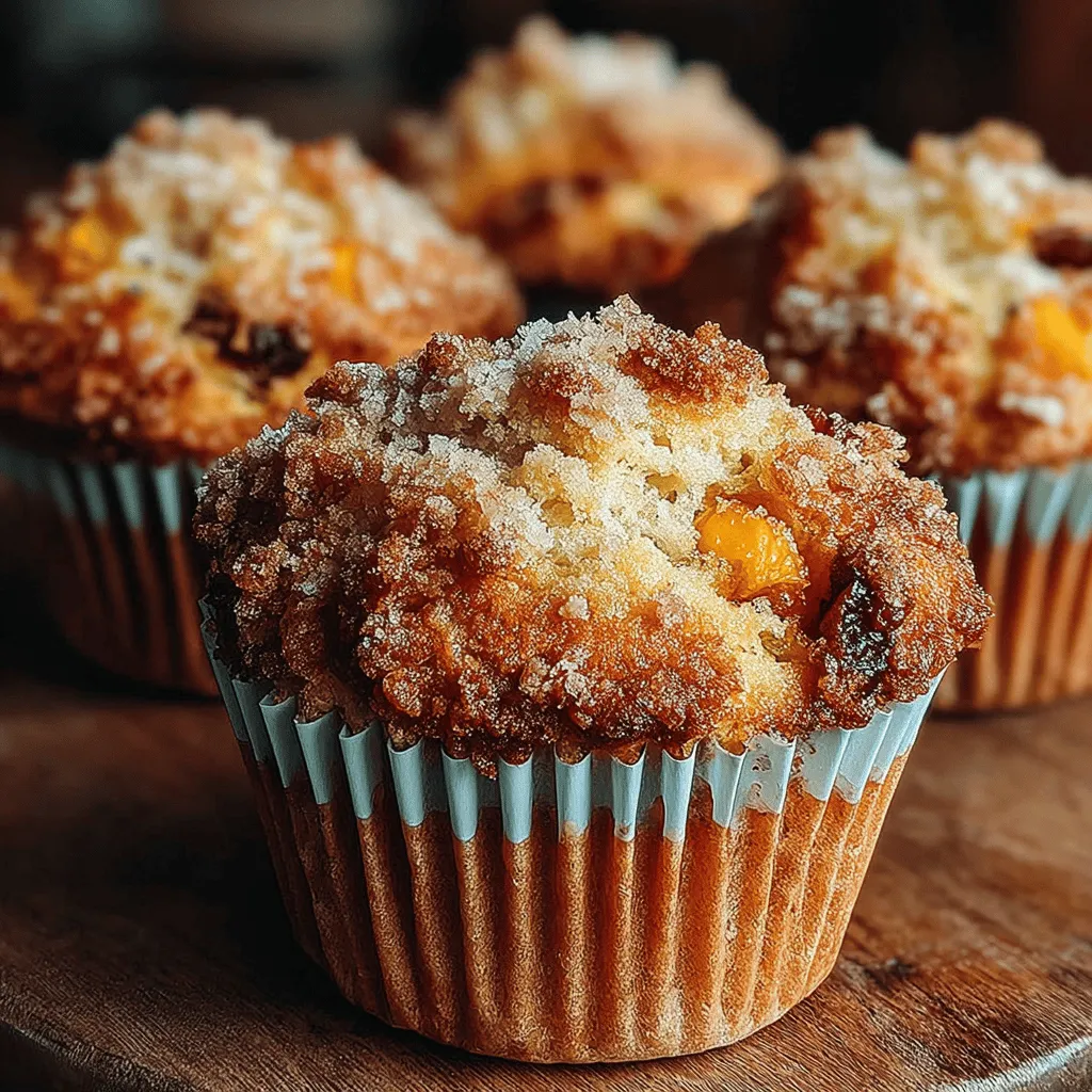 Peachy Delight Muffins are more than just a seasonal treat; they are a celebration of the sweet, juicy goodness that fresh peaches bring to the table. As summer unfolds, the allure of ripe peaches beckons us to create delightful desserts that capture the essence of the season. These muffins blend the natural sweetness of peaches with warm spices and a crunchy topping, making them a perfect addition to your breakfast table or an afternoon snack. Their delightful aroma and mouth-watering flavor can easily turn any moment into a special occasion.