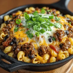 When it comes to comfort food, few dishes can rival the warm, inviting embrace of a well-prepared pasta meal. Pasta has a unique ability to bring people together around the table, offering a satisfying and hearty solution for busy weeknights or casual family gatherings. Among the myriad of pasta recipes out there, the Cheesy Chili Pasta Skillet stands out as a delightful fusion of flavors that tantalizes the taste buds while delivering unmatched convenience.