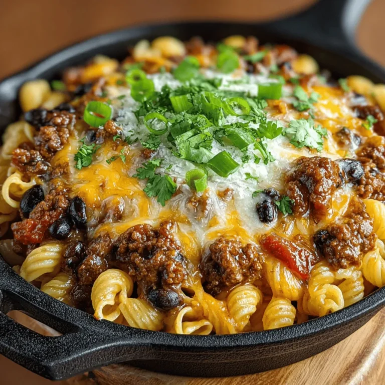 When it comes to comfort food, few dishes can rival the warm, inviting embrace of a well-prepared pasta meal. Pasta has a unique ability to bring people together around the table, offering a satisfying and hearty solution for busy weeknights or casual family gatherings. Among the myriad of pasta recipes out there, the Cheesy Chili Pasta Skillet stands out as a delightful fusion of flavors that tantalizes the taste buds while delivering unmatched convenience.