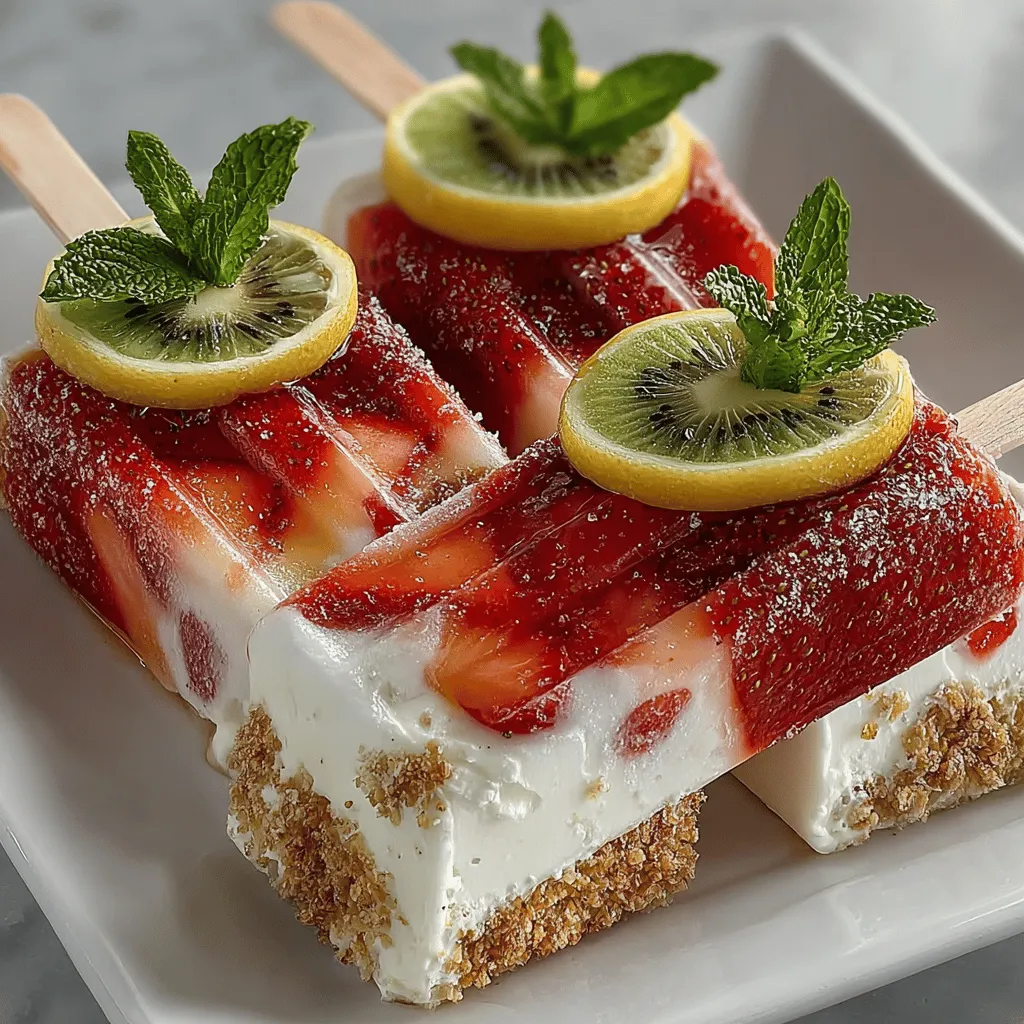 As the temperature rises and the sun shines brighter, the cravings for cool, refreshing treats become almost irresistible. There's something uniquely satisfying about indulging in a dessert that not only tantalizes your taste buds but also nourishes your body. Strawberry Kiwi Frozen Yogurt Wedges are a perfect embodiment of this delightful balance. This recipe combines the vibrant flavors of ripe strawberries and tangy kiwis with the creamy texture of yogurt, creating a frozen treat that is both delicious and nutritious.
