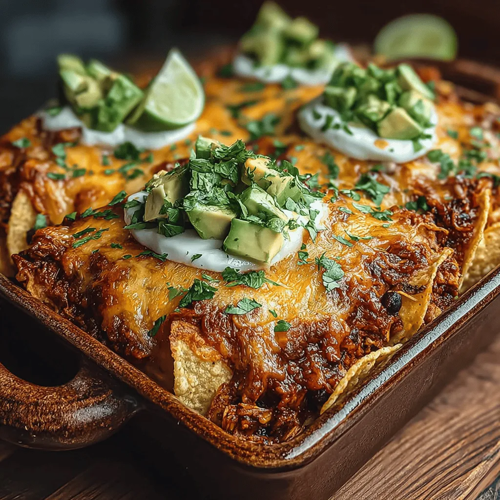 Nachos have long been a beloved dish, celebrated for their versatility and ability to bring people together. Whether served at a lively gathering or enjoyed as a cozy family meal, nachos are the ultimate crowd-pleaser. Their crispy chips, melted cheese, and endless topping possibilities make them a favorite for parties, game days, and casual dinners alike. But what if we could elevate this classic comfort food to new heights? Enter the Spicy Hatch Chili Chicken Nacho Bake—a mouthwatering twist that combines robust flavors with a satisfying texture that will keep everyone coming back for more.