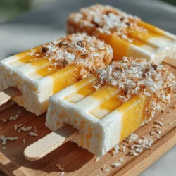 As the temperatures rise and the sun shines brighter, nothing quite satisfies like a refreshing, frozen treat. Enter the Tropical Bliss Frozen Pineapple Banana Pops—a delightful concoction that marries the sweetness of ripe bananas and the tangy zest of fresh pineapple, all enveloped in the creamy goodness of coconut milk. This recipe is not just a feast for the senses; it also embodies a health-conscious approach to snacking, making it a perfect choice for warm weather gatherings or a quick, nutritious pick-me-up.