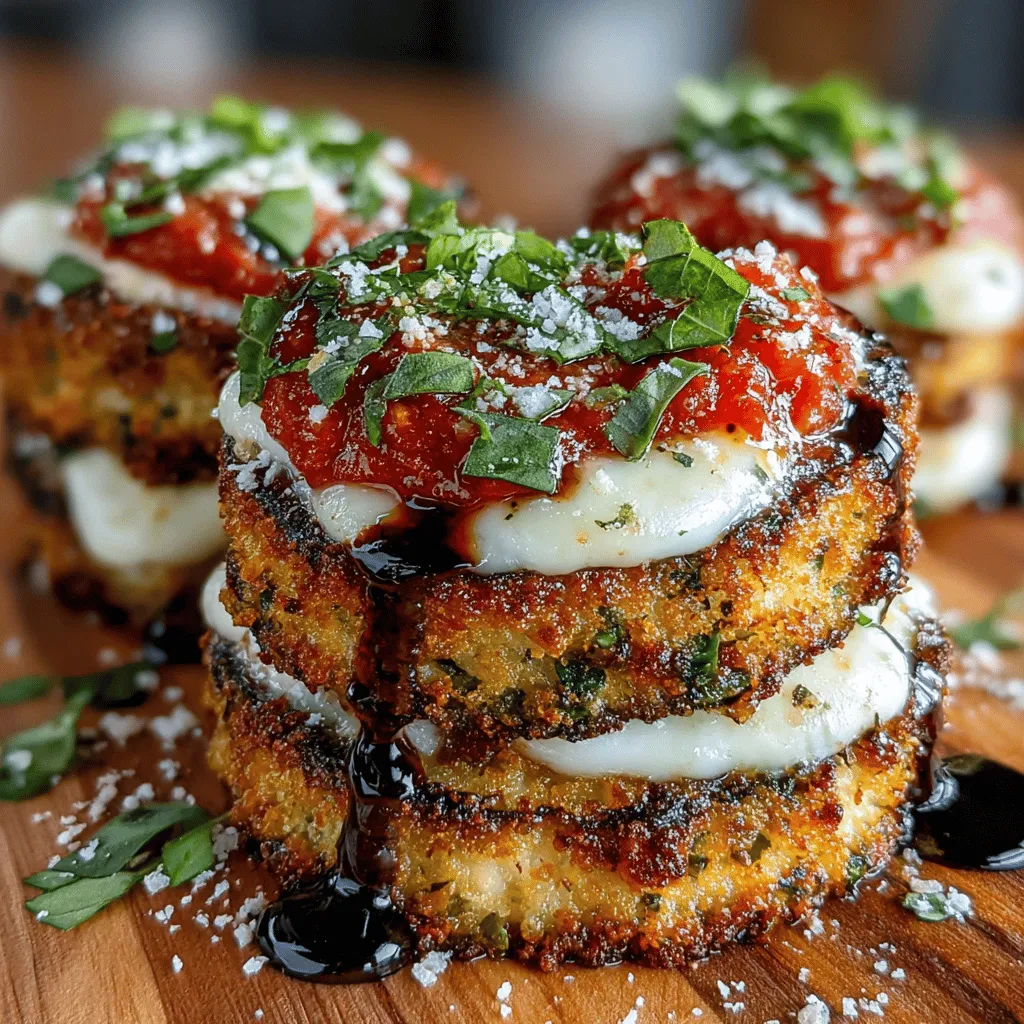 If you’re on the hunt for a dish that beautifully combines health and comfort, look no further than Cheesy Eggplant Stackers with Tomato. This culinary delight is not just a feast for the eyes but also a celebration of flavors and textures, making it the perfect addition to your dinner table. Layering succulent slices of eggplant with fresh tomatoes, creamy mozzarella, and aromatic herbs, this recipe is an enticing way to incorporate more vegetables into your meals.