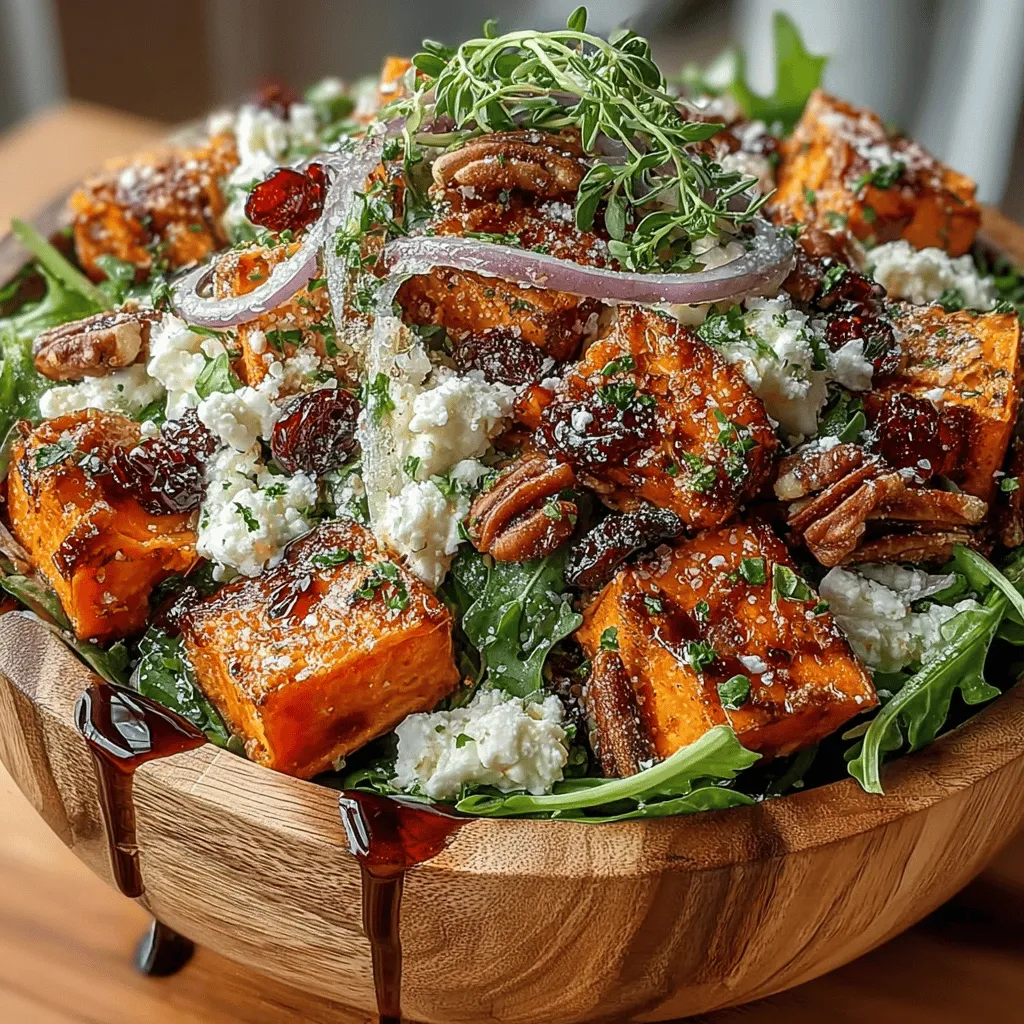 When it comes to creating a dish that embodies both flavor and health, the Roasted Sweet Potato and Pecan Salad stands out as a true delight. This vibrant salad combines the natural sweetness of roasted sweet potatoes with the crunchy richness of pecans, creating a harmonious blend that excites the palate. Not only does this salad burst with colorful ingredients, but it also offers a myriad of health benefits, making it a perfect addition to your meal rotation.
